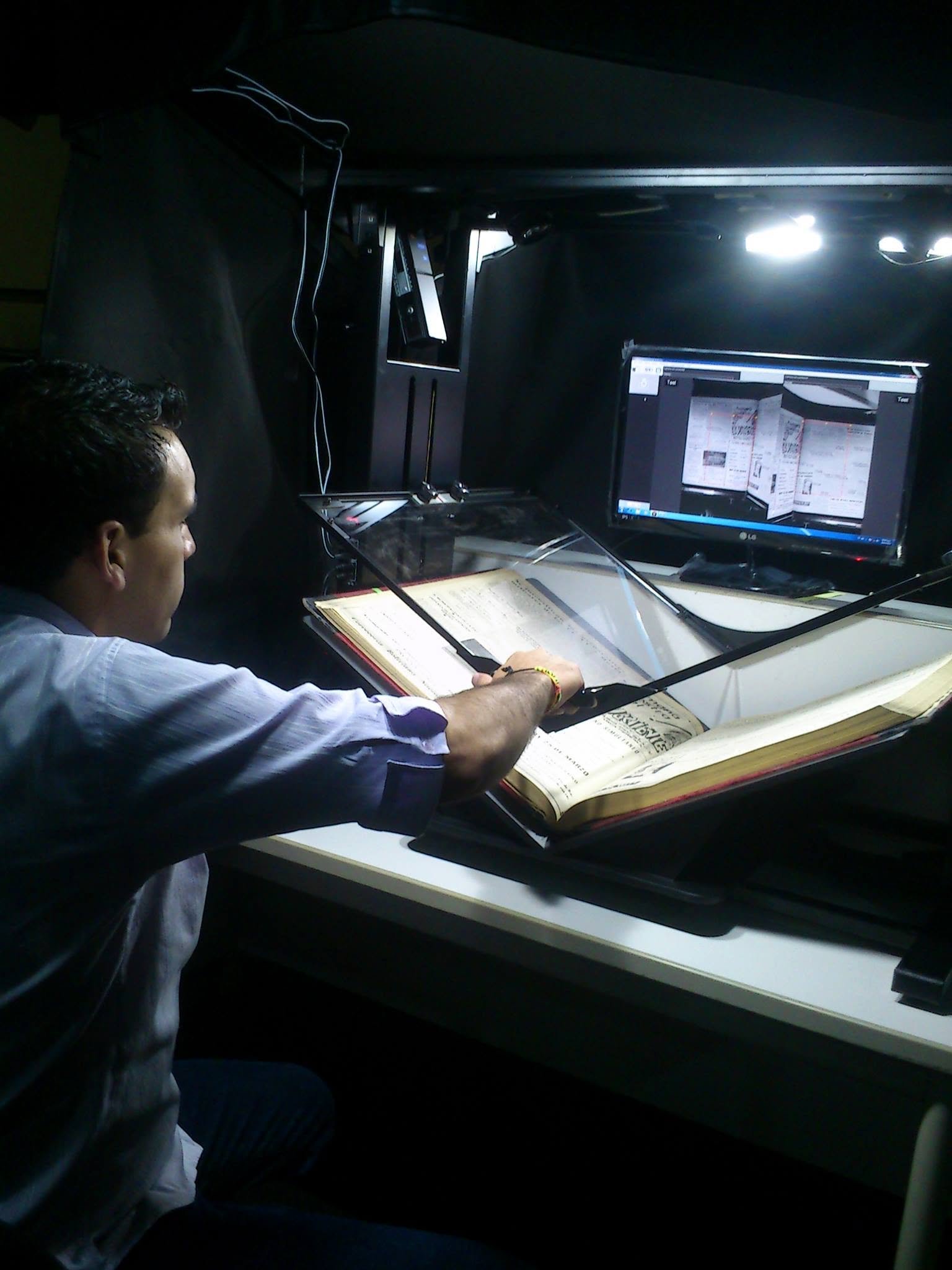 Digitalización de patrimonio documental